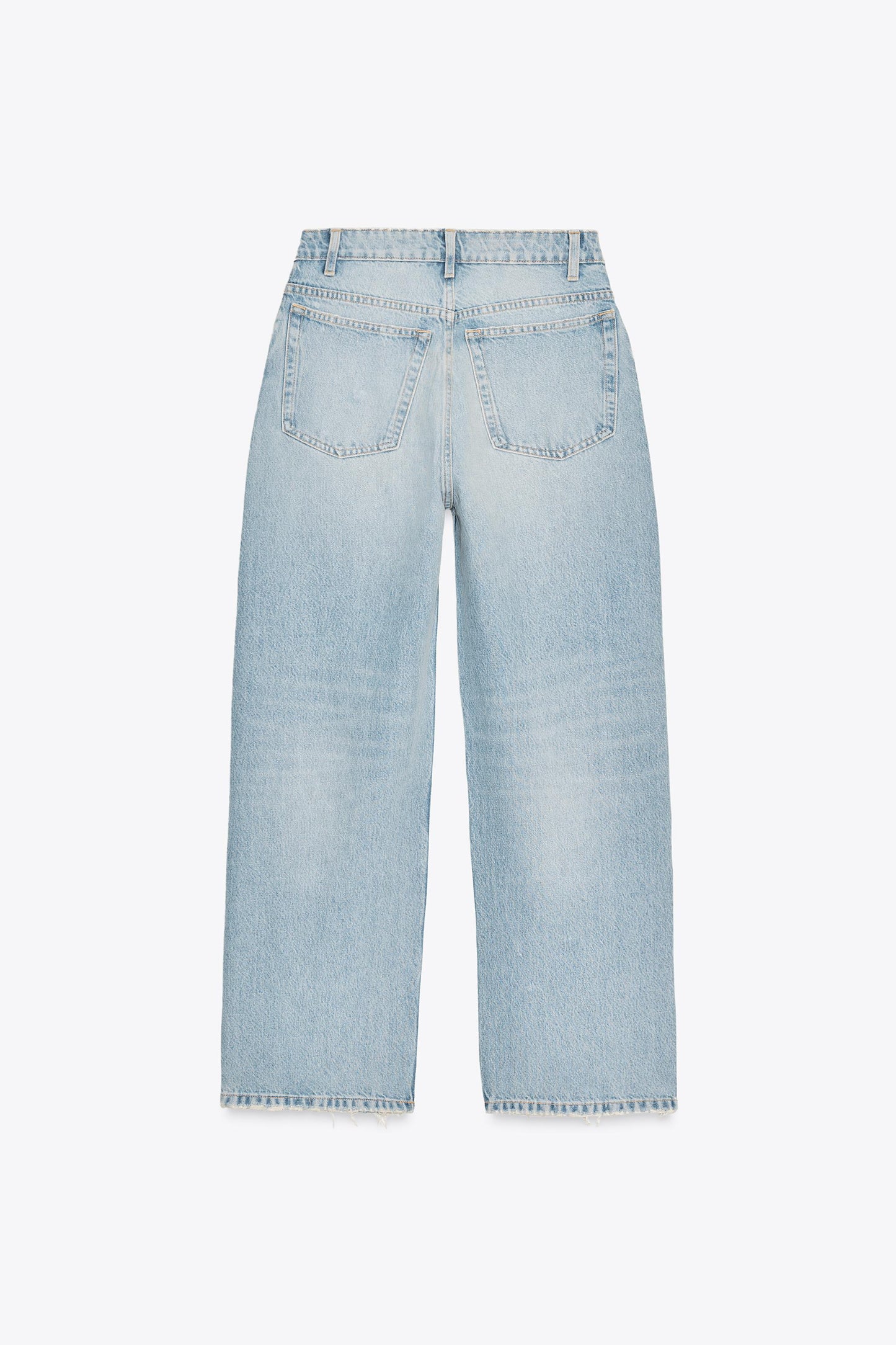 Jeans Relaxed Oversize Tiro Alto Joyas